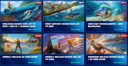 Visual representation of Bassbet Casino's exclusive bonus offers for players